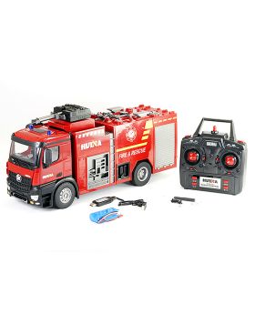HUINA 1/14 FIRE TRUCK WITH POWERFUL HOSE