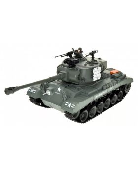 BROTHER TANK RC TANK 1:18 USA M26 PERSHING 'SNOW LEOPARD' GREEN