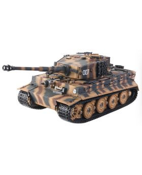 TAIGEN 1:24 TIGER 1 IR BATTLE TANK LATE VERSION - CAMO