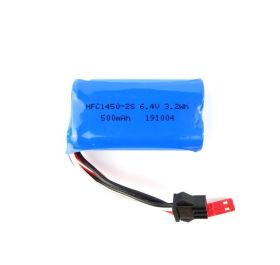 Li-Ion 6,4V (2s) 500mAh JST 2-pin Ottaa yhteytta