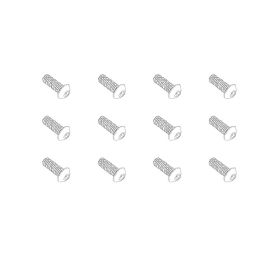 Flat head hex fine pitch screws HM4x12 12 pcs