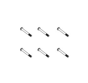 B head hex UNF screw HM4x35MM