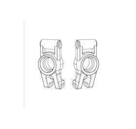Rear fixing seat