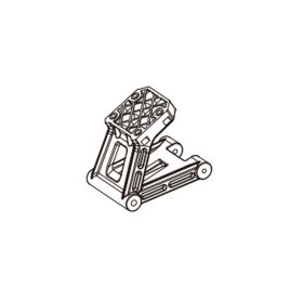 Wheelie bar mount 1pcs