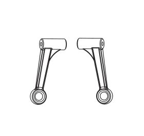 Front upper suspension arms